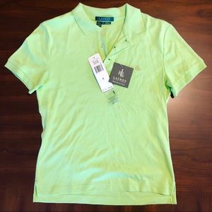 NWT Lauren by Ralph Lauren Slim Fit Polo